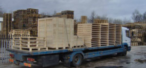 Pallets, cases and crates